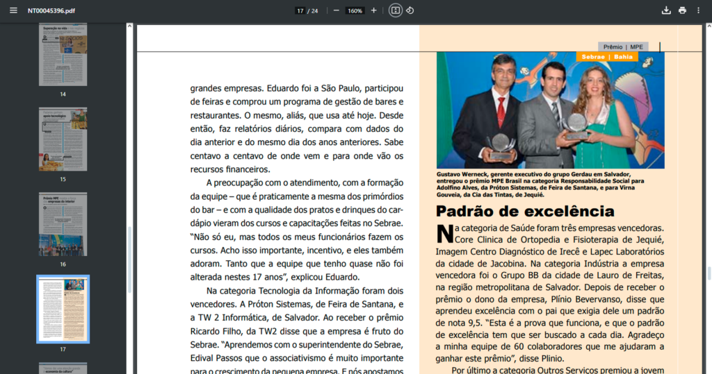 Revista Conexão do Sebrae: Sebrae e Carlinhos Brown fortalecem a economia da cultura na Bahia